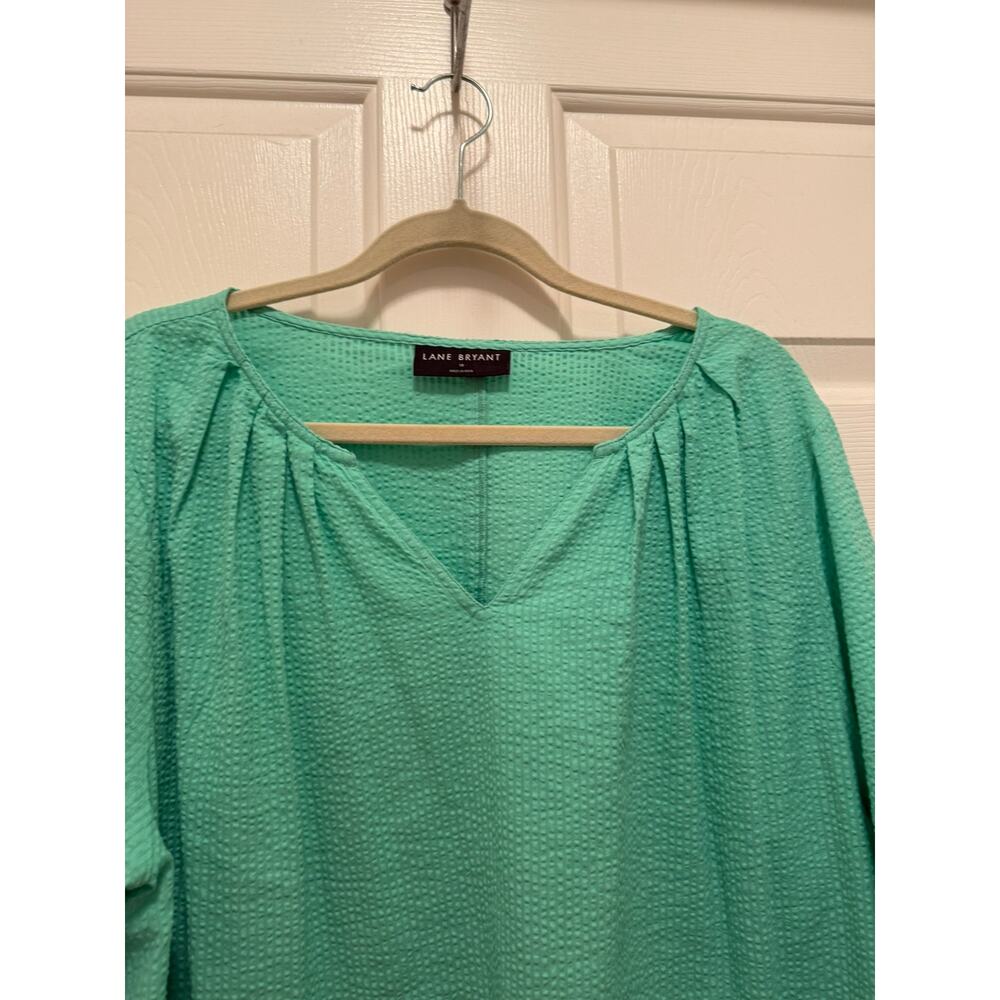 Lane Bryant Relaxed 3/4-Sleeve Popover, Sz 18 - Picture 4 of 7